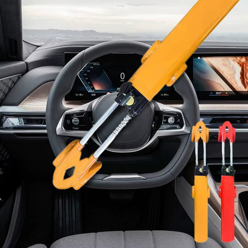 Antitheft Steering Wheel Lock Car anti Theft Heavy Duty Wheel Lock Security Lock Car Wheel Lock anti Theft Theft Prevention Car